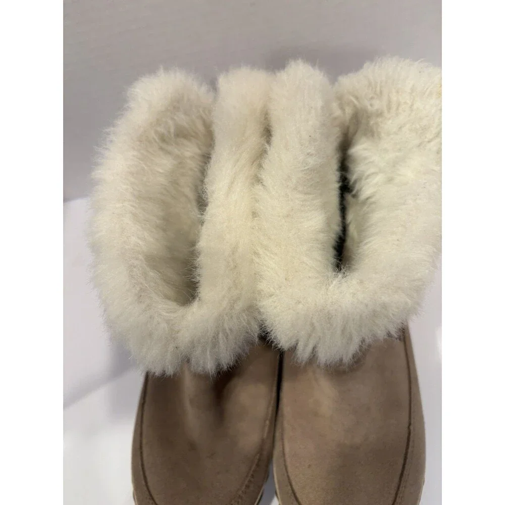 Sorel Out N About Bootie Suede Faux Fur Lining Gray Women’s Size 7 NL3073-061